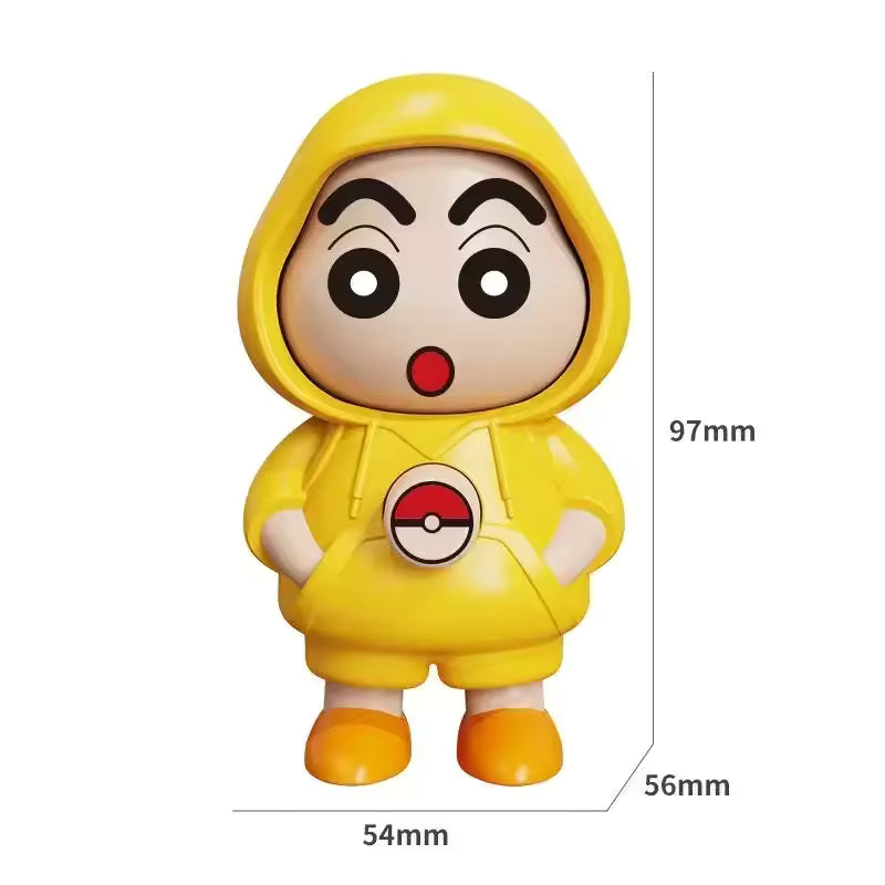 Shinchan Face Chaning Keychain