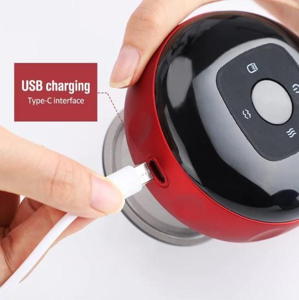 Acupression Vacuum Red Light Cups Therapy Massager