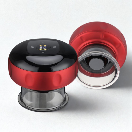 Acupression Vacuum Red Light Cups Therapy Massager