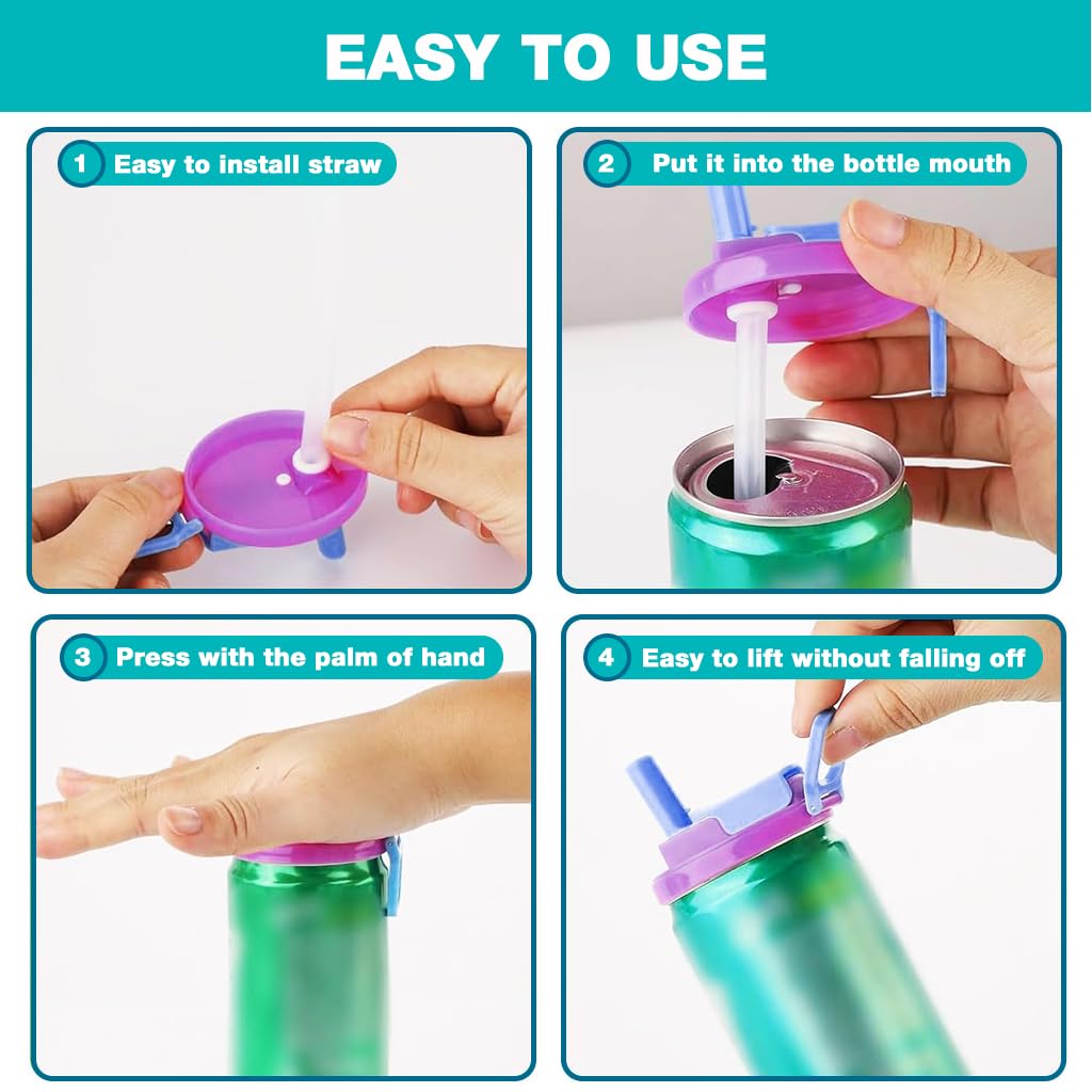 SnapLid - Spill Proof Reusable Lid for Cans (Buy One Get One Free)