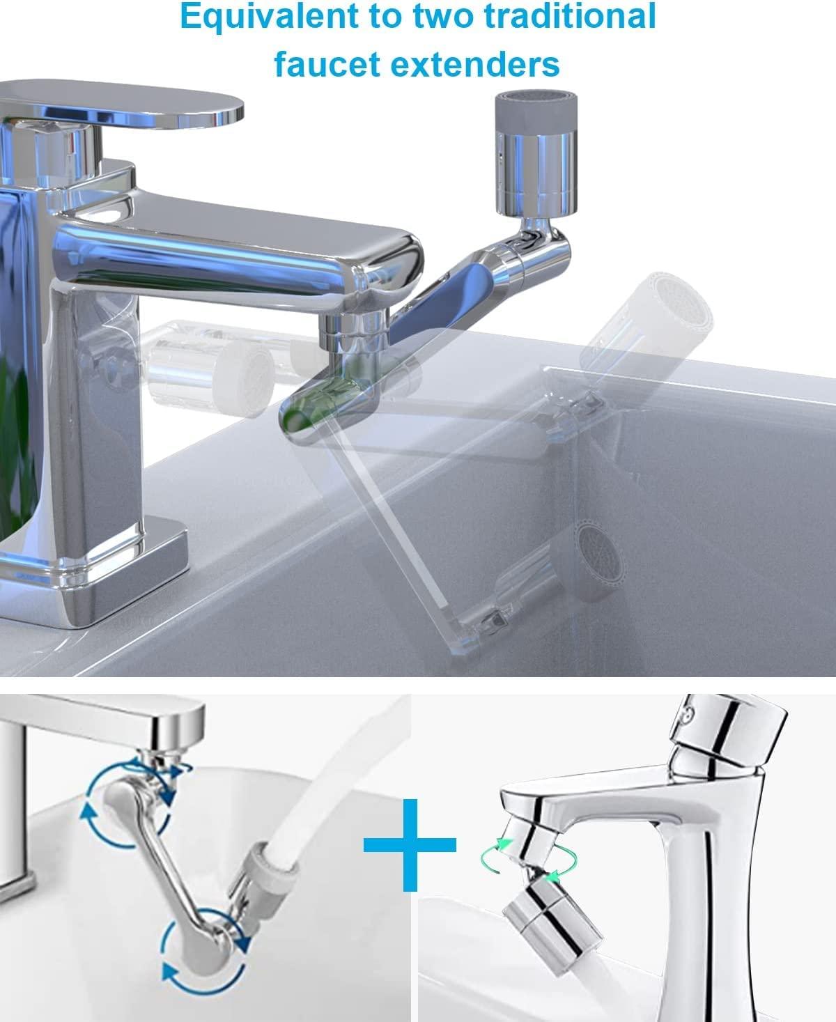 1080° Rotating Faucent Tap Extender