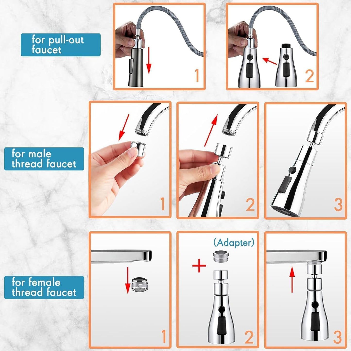 Flexible Tap Extender